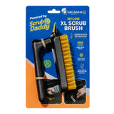 Nylon XL Scrub Brush Powered by Scrub Daddy by Mr. Bar-B-Q – X-Large, Nylon, Black and Yellow, Model 60404SDZ