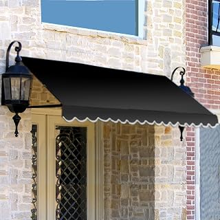 Awntech Window/Entry Awning 3-3/8'W x 2-9/16'H x 2'D Black