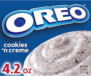 Jell-O Instant Pudding & Pie Filling, Cookie and Cream, 4.2 oz