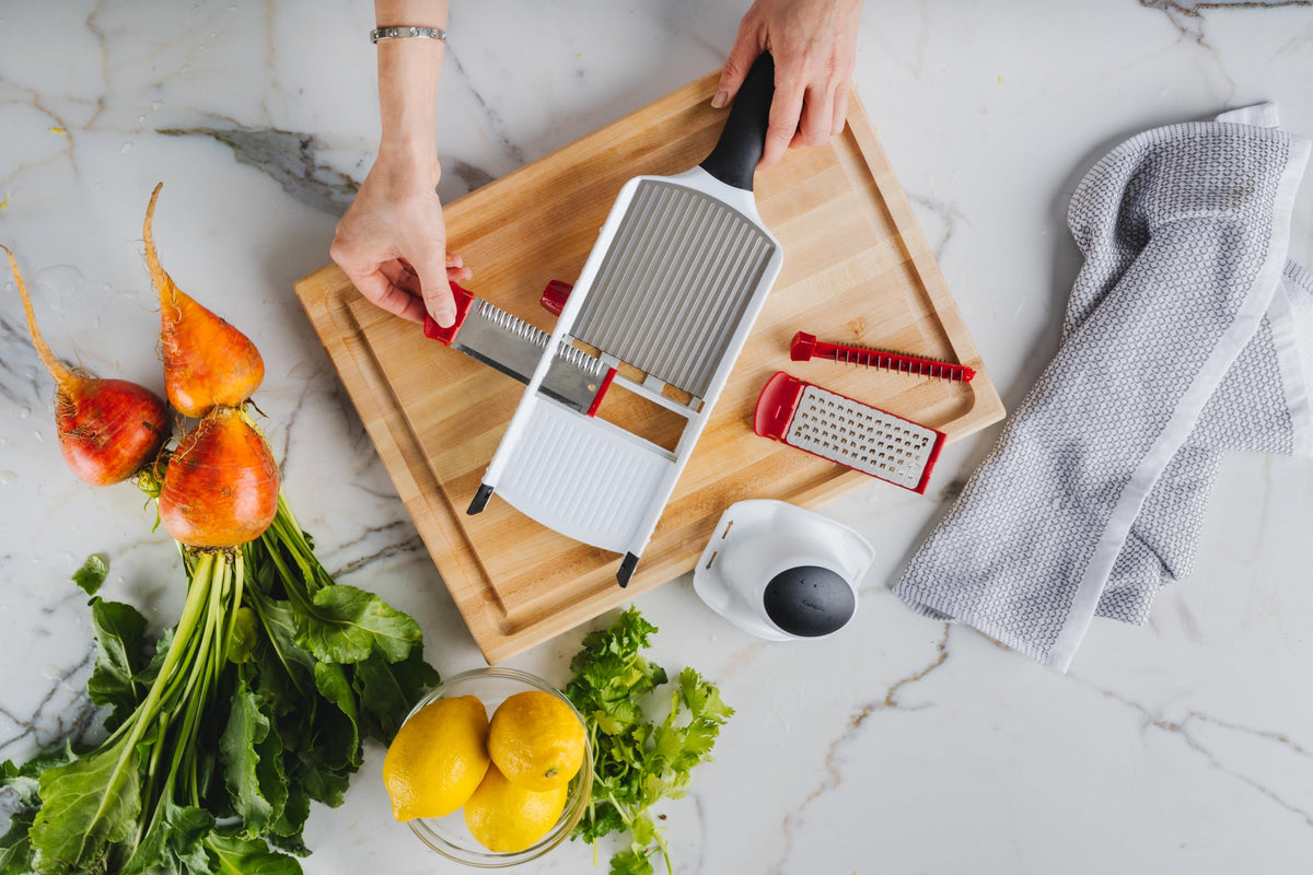 & Company Mandoline by Cuisipro – Stainless Steel, Silver, Model 1627