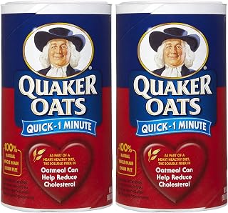 Quaker Standard Oatmeal Quick - 18 oz - 2 pk