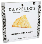 Naked Pizza Crust - 6 per case by Cappello's – Commercial Grade