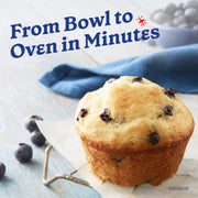 Wild Blueberry Muffin & Quick Bread Mix by Betty Crocker – 16.9 Ounce (Pack of 1), Model BC-WBBMM-1