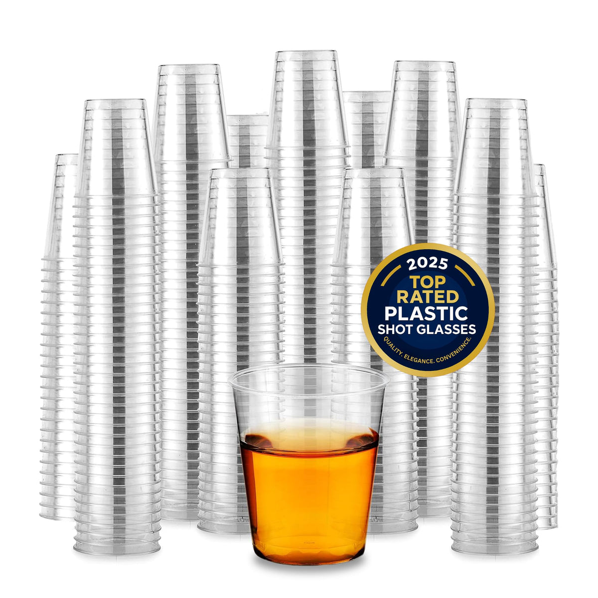 Stock Your Home 2000 Pack / 1.5 ounces / Clear Shot Glasses