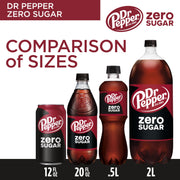 Dr Pepper 20 Fl Oz (Pack of 1) / Black / 1 Soft Drinks