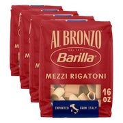 Barilla 16 Ounce (Pack of 4) / Mezzi Rigatoni / 1 Pasta