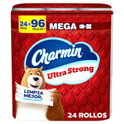 2 Ply Unscented Mega Rolls Bathroom Tissue, 24 Count by Charmin – Mega Roll