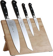 Mercer Culinary Renaissance 5-Piece Magnetic Board Set, Rubberwood