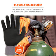 Ergodyne Large / Gray / Coated Safety Work Gloves