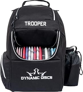 Dynamic Discs Trooper Disc Golf Bag | Large Frisbee Bags with 18+ Discs Capacity | Lightweight & Durable Backpack | Great Gifts or Disc Golf Accessories for Men | Ideal for Beginners & Pro Players