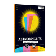 ® Filler Paper by Astrobrights – pack of 100 sheets, Assorted, Pack of 100, Model 25910