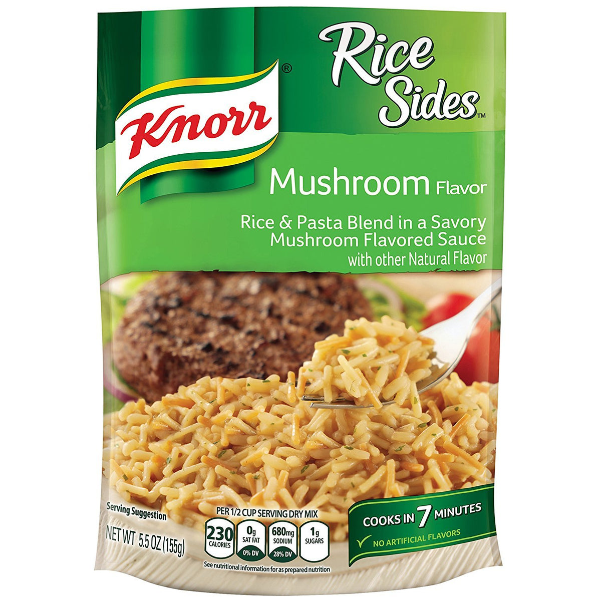 Rice Sides Dish by Knorr – 5.5 Ounce (Pack of 1), Pack of 12, Model 2270