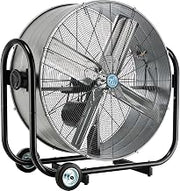 36" Portable Tilt Drum Blower Fan, Belt Drive