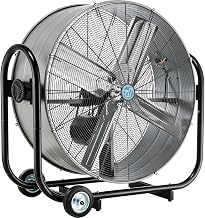 36" Portable Tilt Drum Blower Fan, Belt Drive