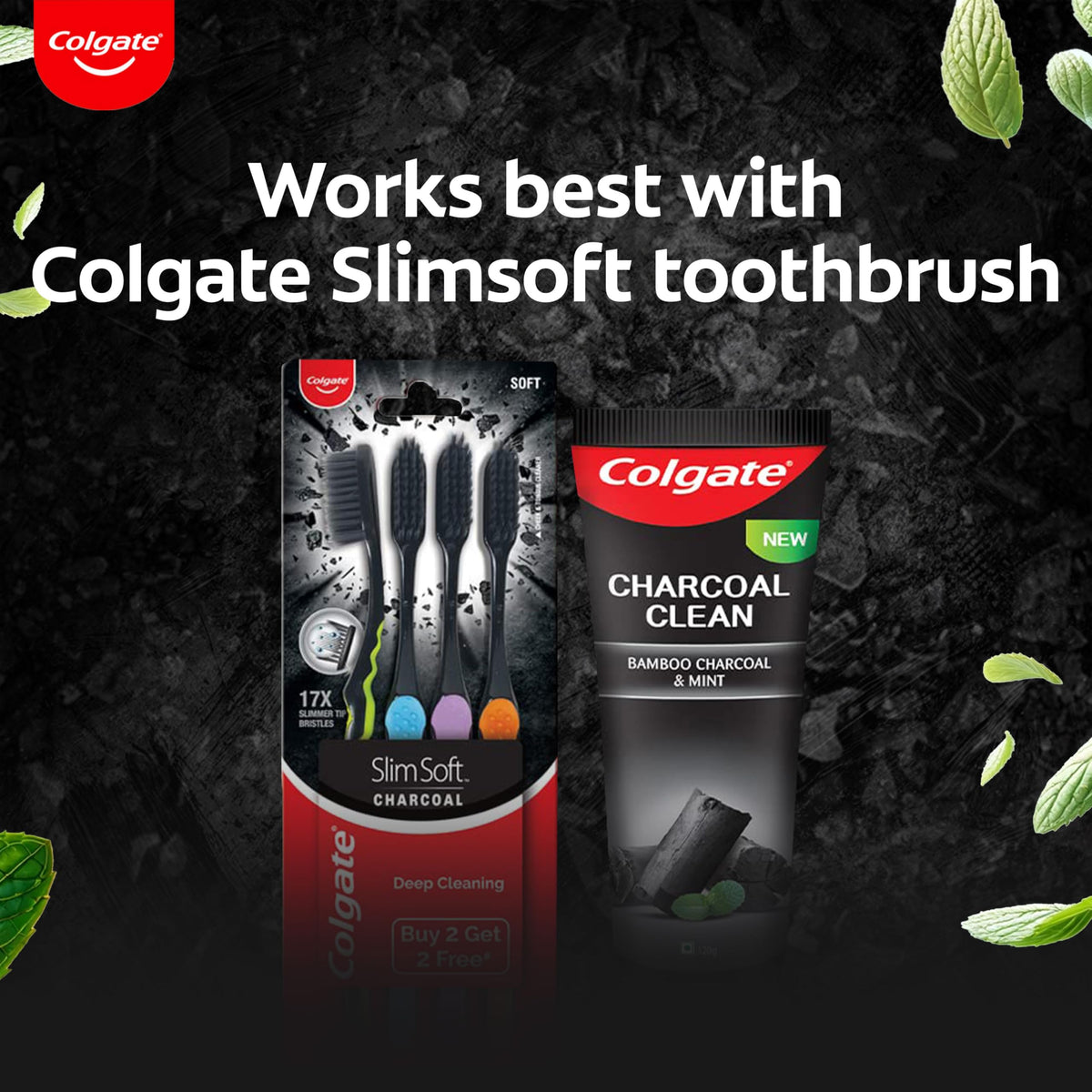 Charcoal Clean Black Gel Toothpaste by Colgate – 16.9 Ounce (Pack of 1), Model 61007352