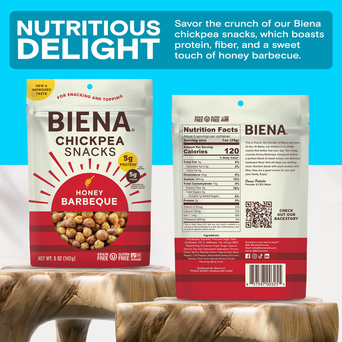 BIENA Barbeque / 8 Pack / Red Vegetable