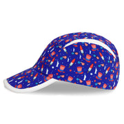 Patriotic USA Running Hat by Headsweats – Polyester, Navy/Usa, Model HU77100069-400