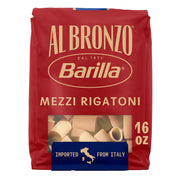 Al Bronzo Mezzi Rigatoni Pasta by Barilla – 16 Ounce (Pack of 1)