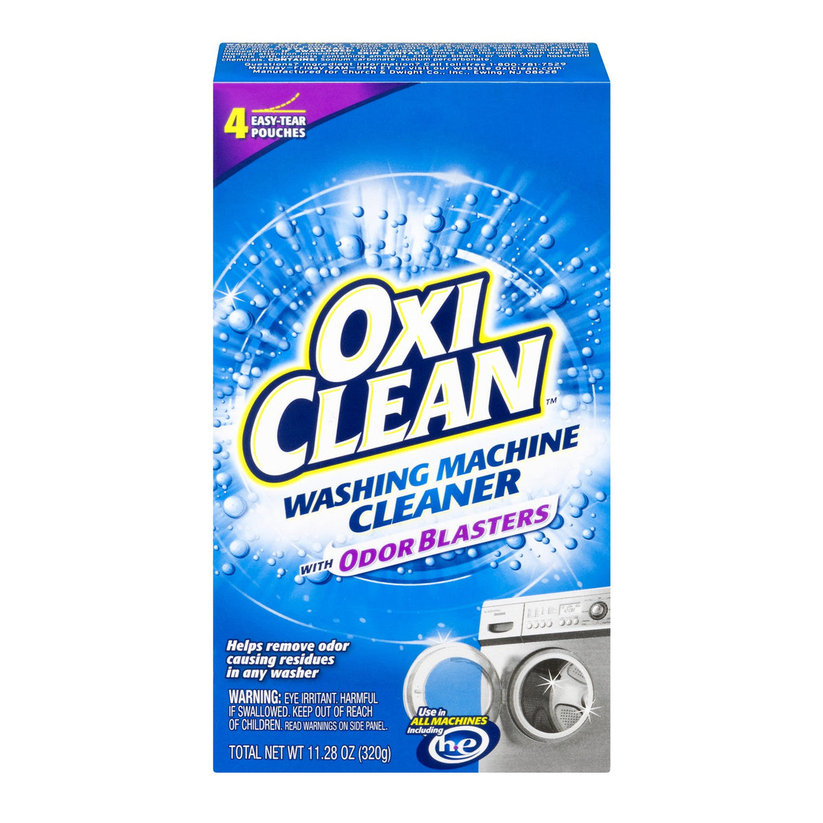 Washing Machine Cleaner - 4ct/8pk by OxiClean – 2 Count (Pack of 2), Pack of 2