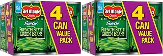 Del Monte Fresh Cut Blue Lake French Style Green Beans, 14.5 oz. Can, Canned Vegetables (Pack of 8)