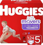 HUGGIES Overnites Nighttime Diapers, Size 5, 58 Ct
