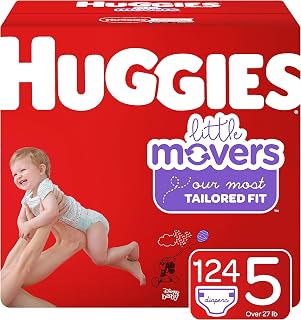 HUGGIES Overnites Nighttime Diapers, Size 5, 58 Ct