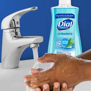 Antibacterial Liquid Hand Soap Spring Water 7.5oz by Dial – 7.5 Fl Oz (Pack of 12), Blue, Pack of 12, Model 02670CT