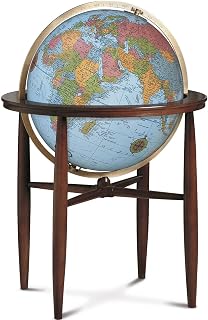 Replogle Globes Finley, Blue, Large