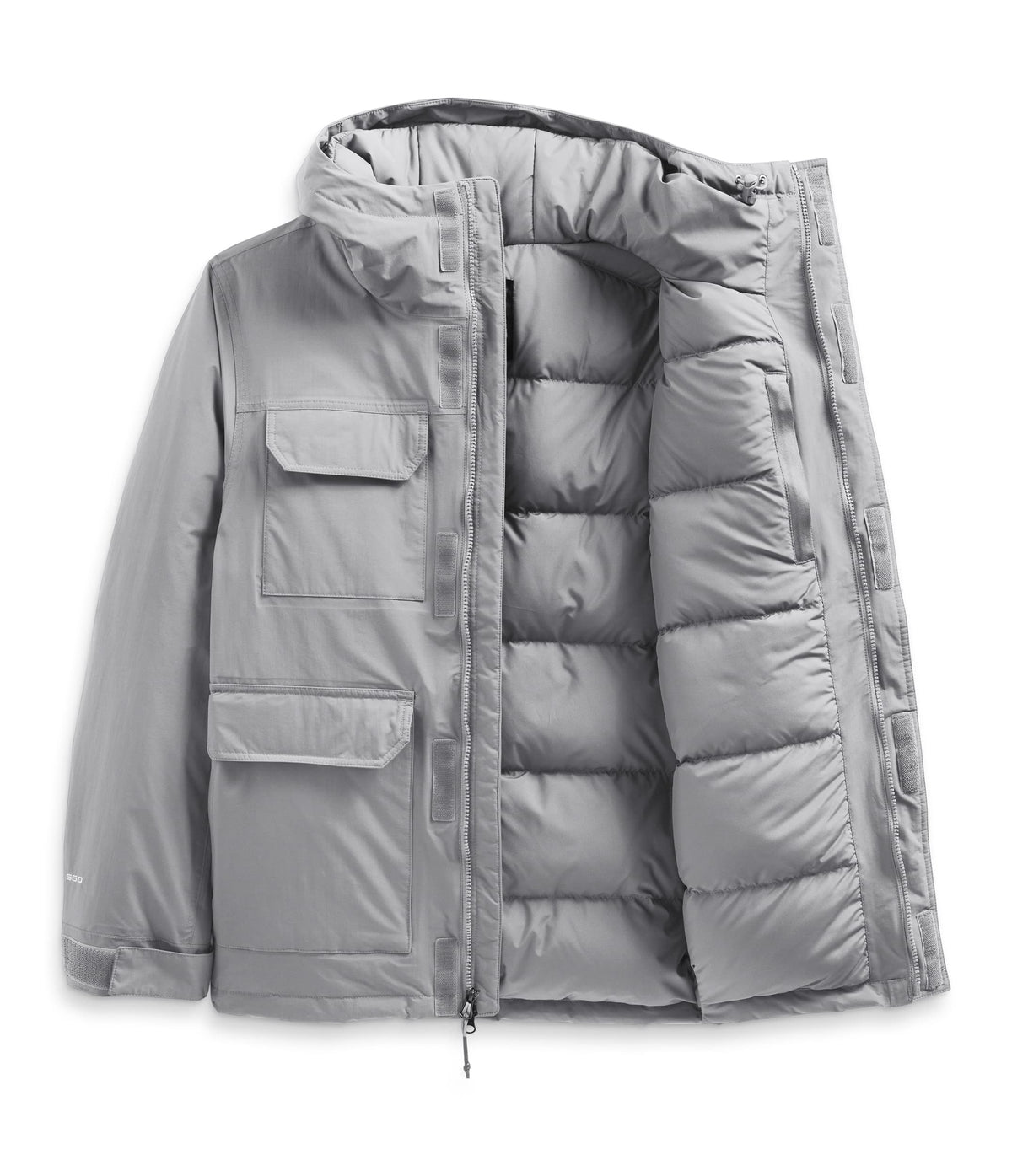 Cypress Parka Meld Grey XL by The North Face – X-Large, Nylon, Meld Grey, Model NF0A5GJXA91-XL