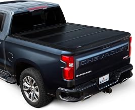 LEER HF350M 3-Panel Folding Tonneau Cover, Fits 2015-2023 GM Colorado/Canyon with 6'2" Truck Bed