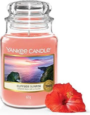 Yankee Candle Scented Candle | Scented Candle | Cliffside Sunrise Large Jar Candle | Burn Time: Up to 150 Hours