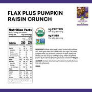 Nature's Path Pumpkin Raisin Crunch / 12.3 Ounce (Pack of 2) / 1 Cold Cereal