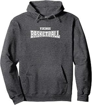 Curtis Vikings Basketball Warp HS Pullover Hoodie