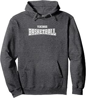 Curtis Vikings Basketball Warp HS Pullover Hoodie