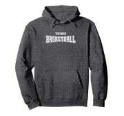 Curtis Vikings Warp HS Pullover Hoodie by Curtis Vikings Official High School Gear – Polyester, Blue, Model MKTEDSDW83P