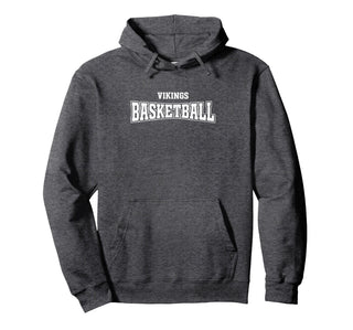 Curtis Vikings Warp HS Pullover Hoodie by Curtis Vikings Official High School Gear – Polyester, Blue, Model MKTEDSDW83P