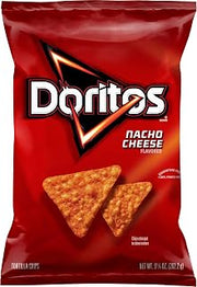 Doritos Tortilla Chips Nacho Cheese Bag, 9.25 Oz