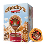 Chocky’s by Single-Serve Hot Chocolate Pods - Peel and Pour Liquid Concentrate - Hot Chocolate - 12 Count by Java House – 1 Count (Pack of 12), Pack of 12