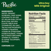 Pacific Foods Original Soy Milk / 32 Fl Oz (Pack of 12) / Original Soy Milk