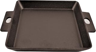 PADERNO World Cuisine Cast Iron Square Griddle, 5 3/4-Inch