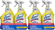Lysol 32 Fl Oz (Pack of 4) / Lemon Breeze / 1 All-Purpose Cleaners