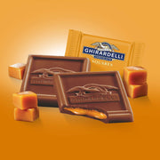 Milk Chocolate Caramel SQUARES Case Pack (430 ct) Premium Individually Wrapped Milk Chocolate with Luscious Caramel by Ghirardelli – 0.53 Ounce (Pack of 430), Model 10747599730747
