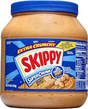 SKIPPY SUPER CHUNK Extra Crunchy Peanut Butter, 64 Ounce
