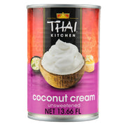 Unsweetened Coconut Cream by Thai Kitchen – 13.66 Fl Oz (Pack of 6), Stainless steel, Pack of 6, Model 737628010929