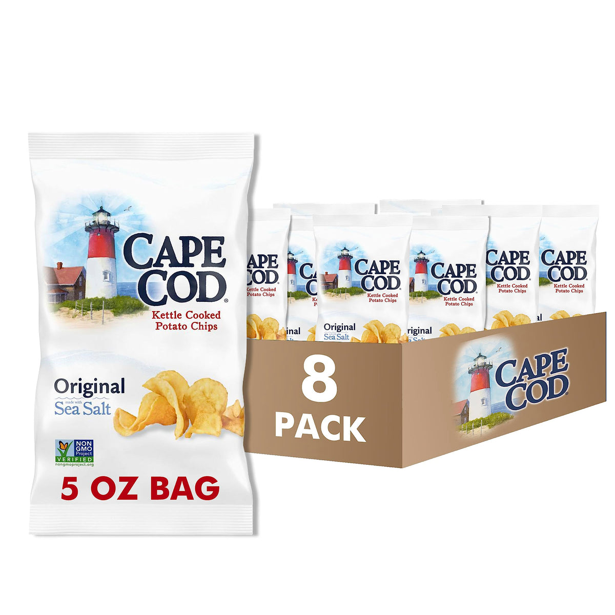 Cape Cod Original / 5 Ounce (Pack of 8) / 1 Potato