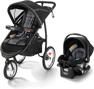 Graco FastAction Fold Jogger Travel System, Gotham