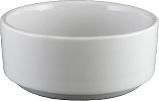 RA-4S Radiance Stacking Bouillon, 8 oz., Porcelain White (Pack of 36)