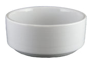 Radiance Stacking Bouillon by Vertex China – 8.0 ounces, Porcelain, Porcelain White, Pack of 36, Model RA-4S