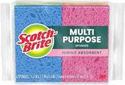 Scotch-Brite Multi-Purpose Sponges, 40 Pack