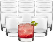 Libbey 917CD Heavy Base Rocks Glasses Set of 12, 11 oz